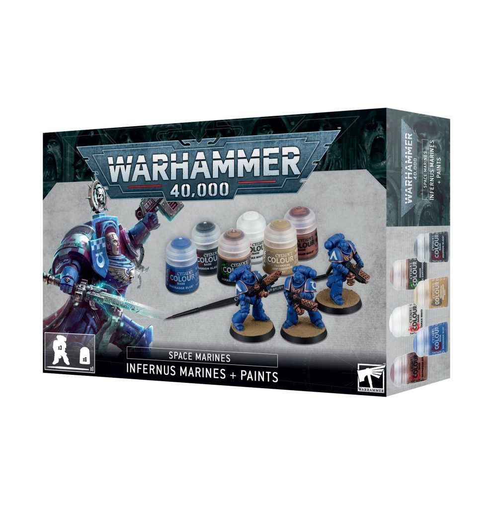 INFERUS SPACE MARINES AND PAINTS