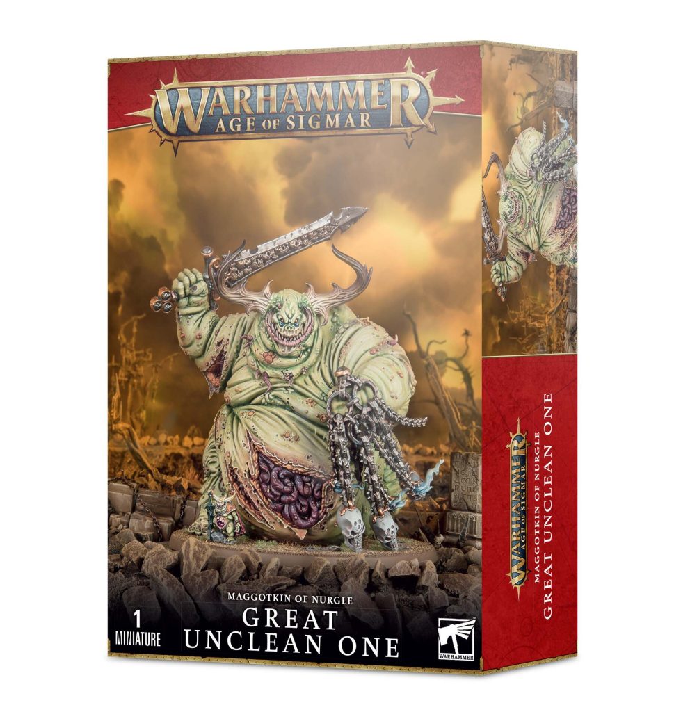 maggotkin of nurgle: great unclean one