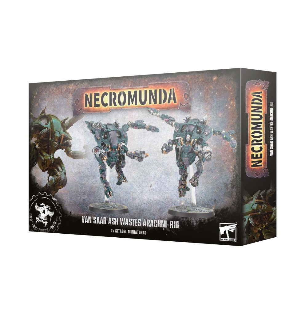 necromunda: van saar a/w arachnirig
