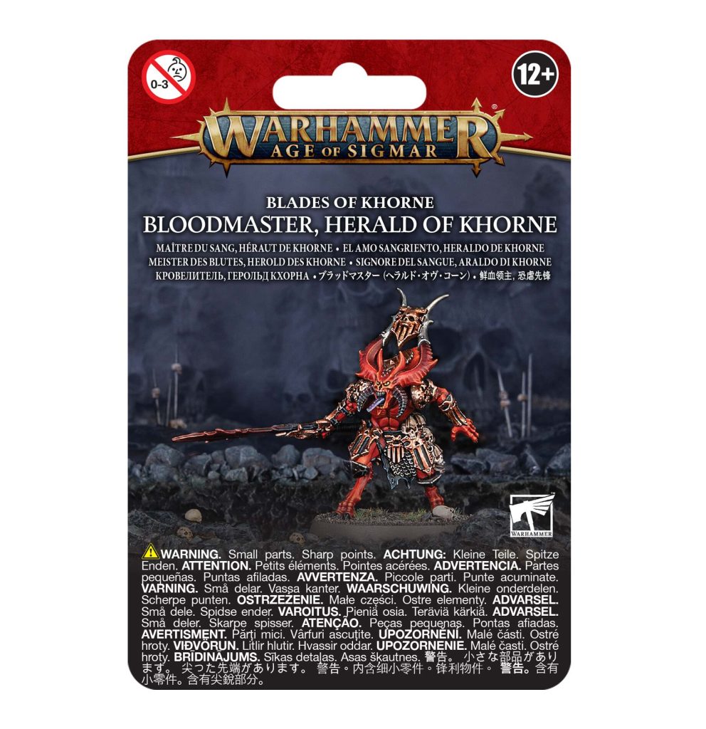 blades of khorne: bloodmaster herald of khorne