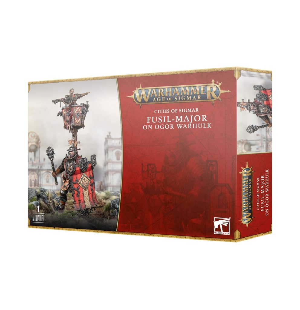 cities of sigmar: fusil-major on ogor warhulk