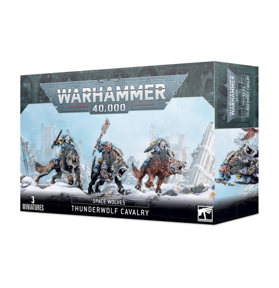 space wolves: thunderwolf cavalry