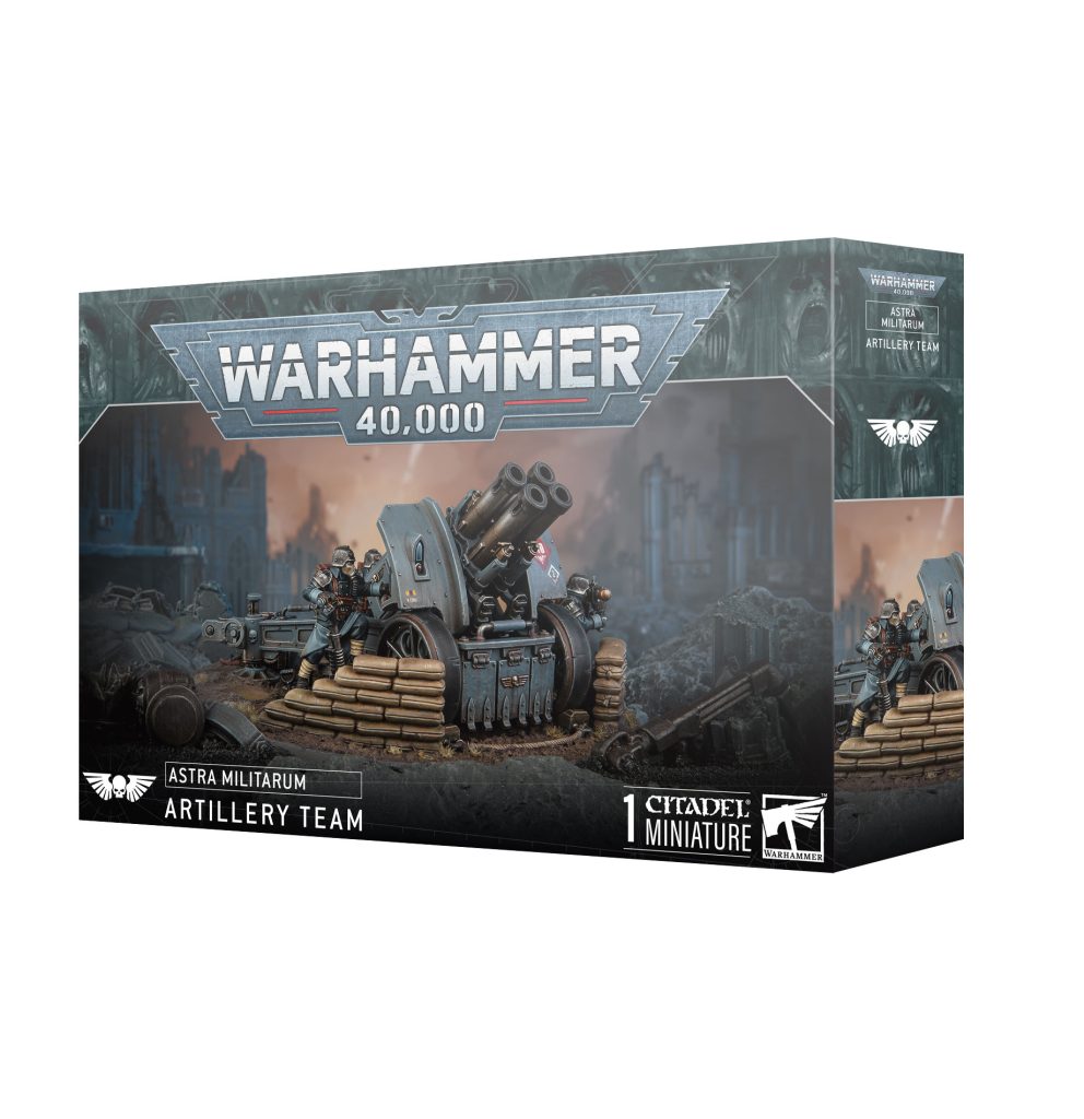 astra militarum: krieg artillery team