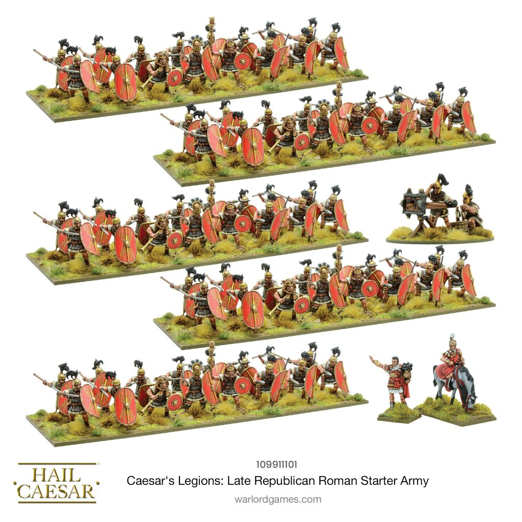Late republic Caesarian Roman starter army