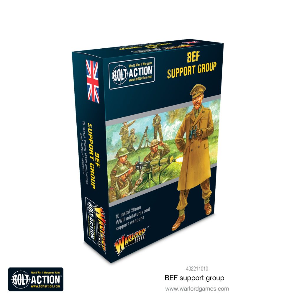 British Expeditionary Force Support Group (HQ, Mortar & MMG)