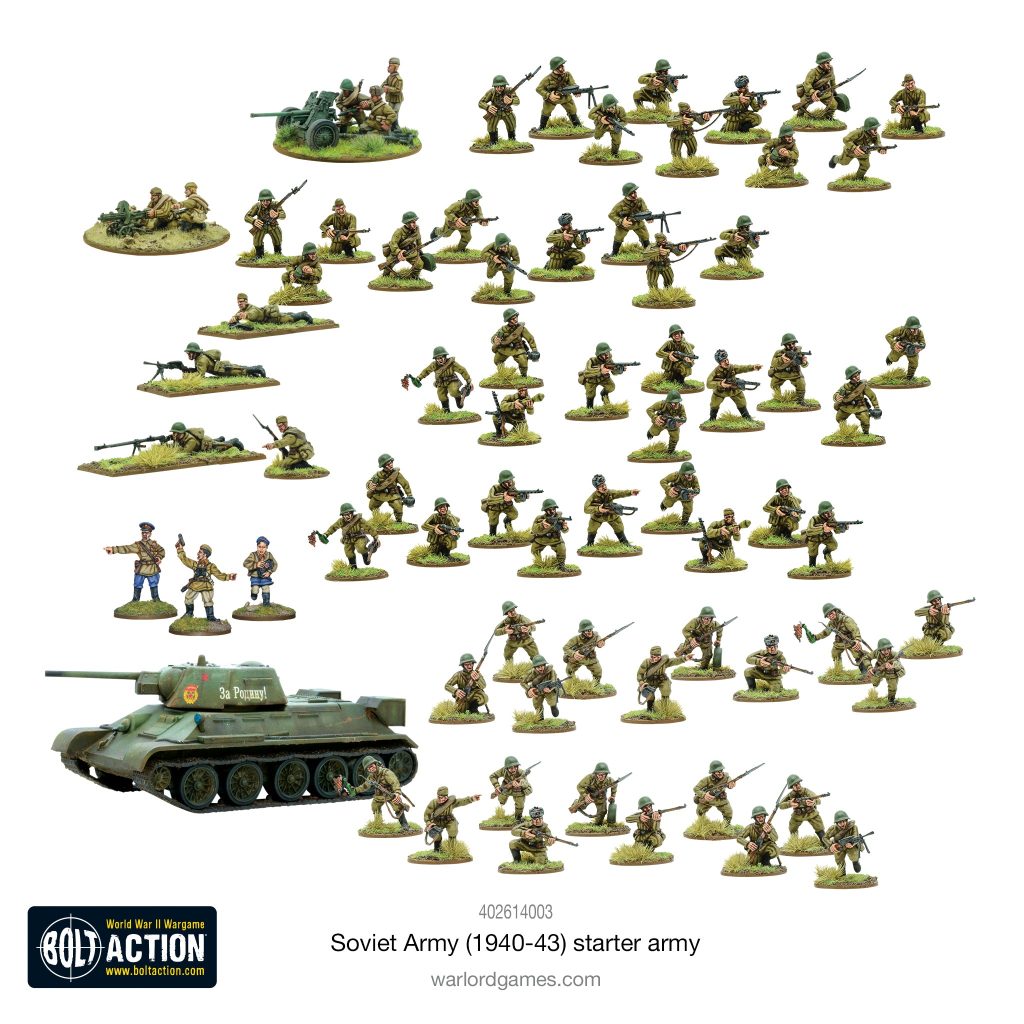 Soviet Army Early War (1940-43) starter army
