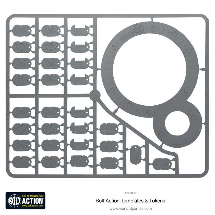 Bolt Action Objective and Templates Sets