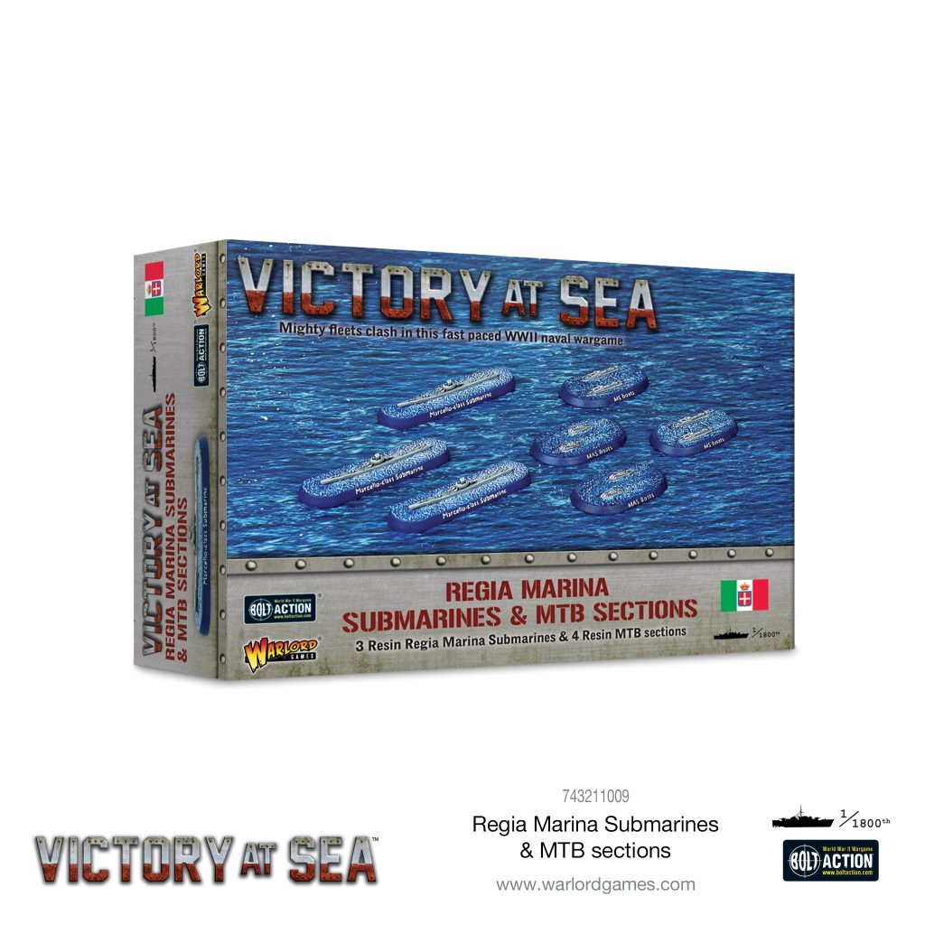 Victory at Sea – Regia Marina Submarines & MTB sections