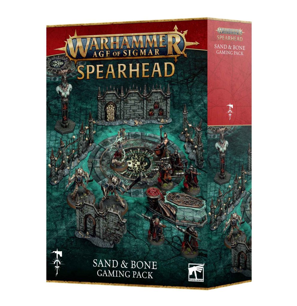 age of sigmar: sand and bone gaming pack (eng)