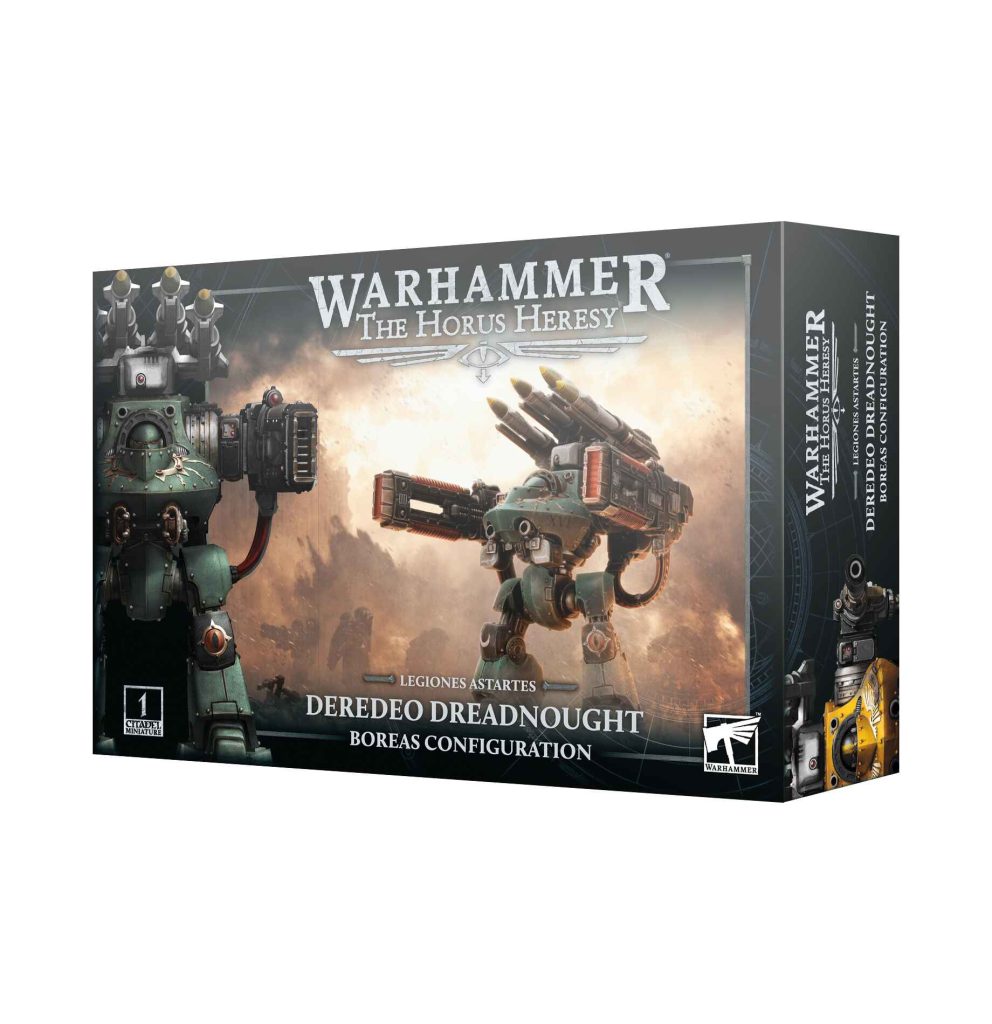 horus heresy: deredeo dreadnought boreas configuration