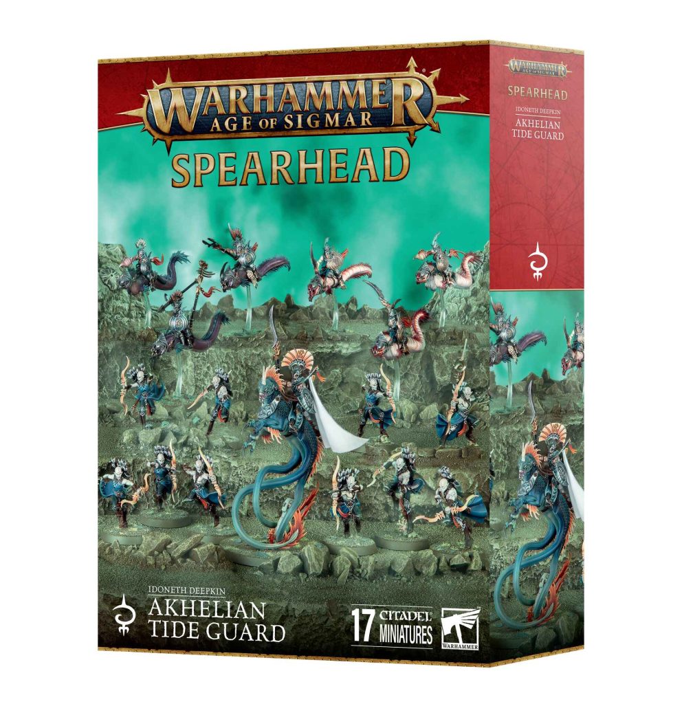 spearhead: idoneth deepkin akhelian tide guard