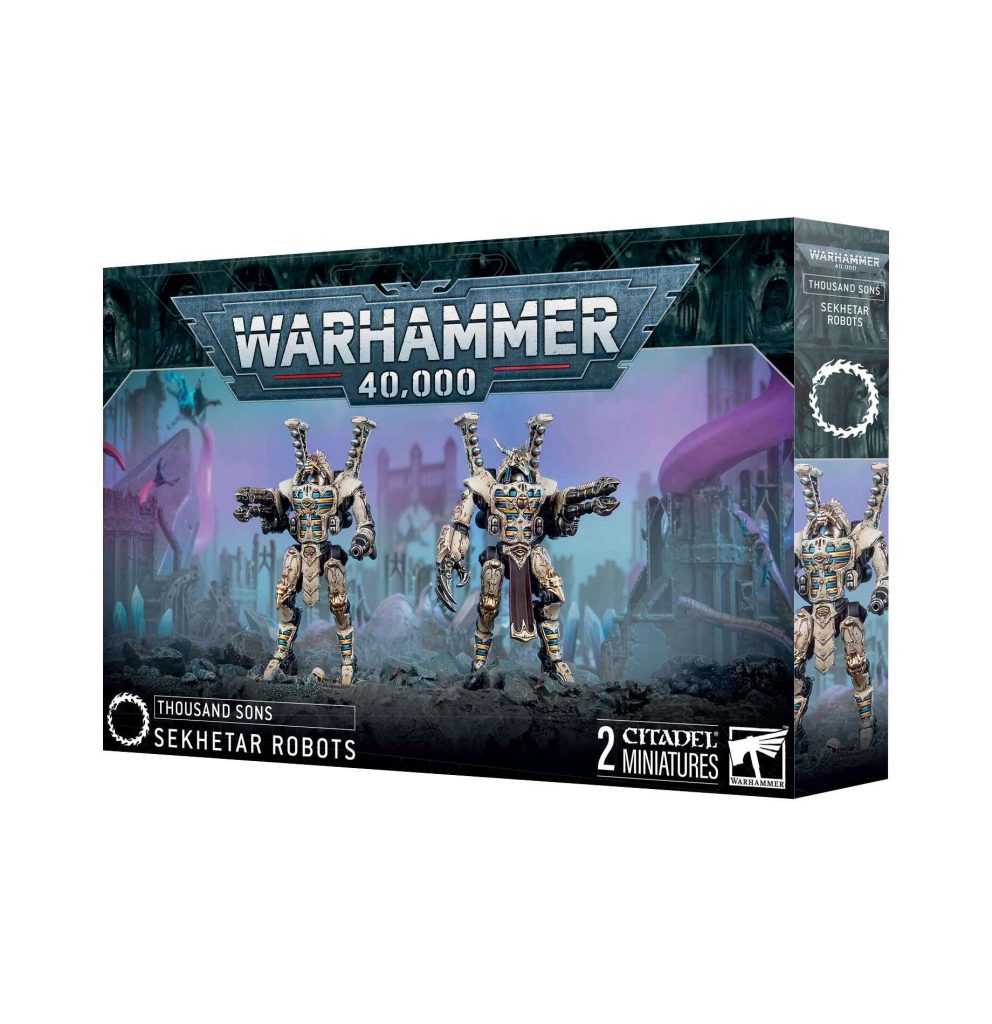 thousand sons: sekhetar robots
