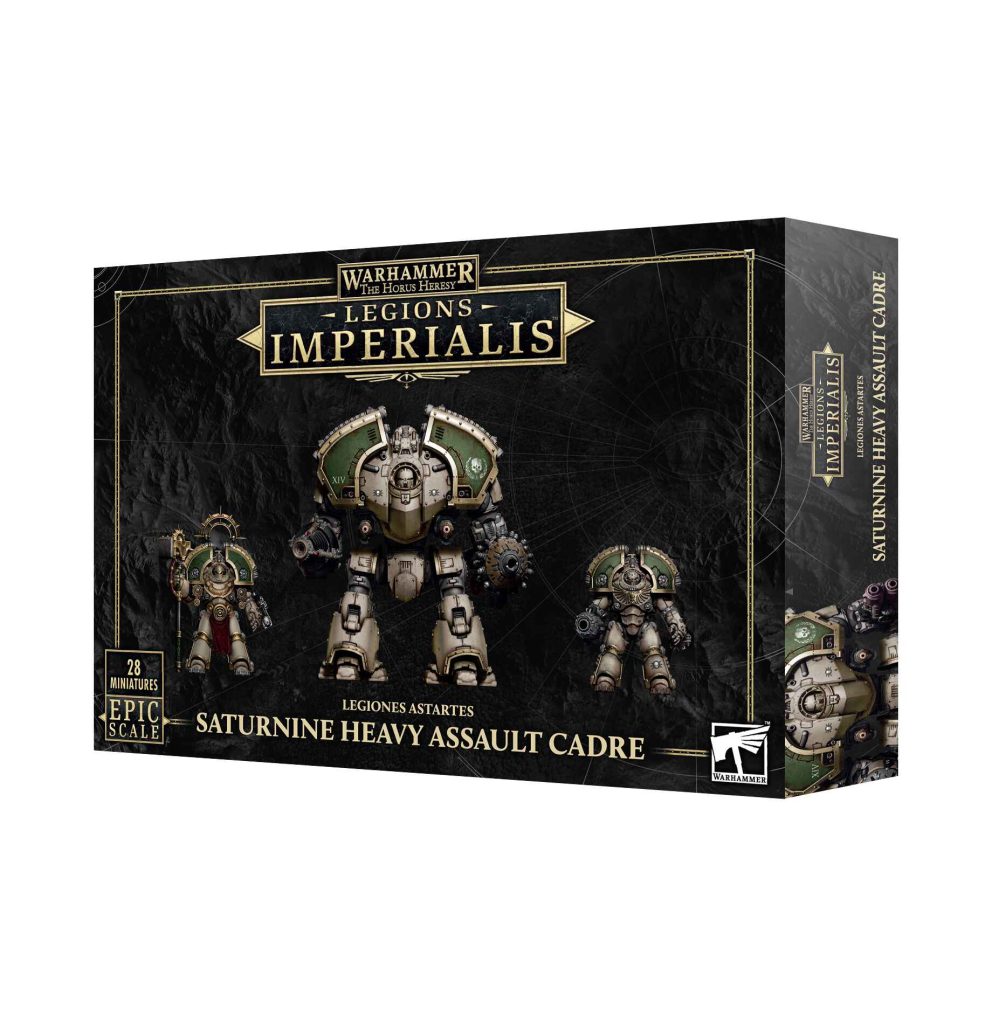 legions imperialis: legiones astartes: saturnine heavy assault cadre