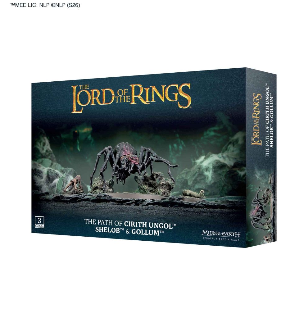the path of cirith ungol: shelob & gollum