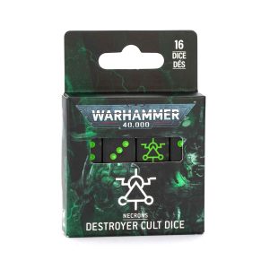 necrons: destroyer cult dice