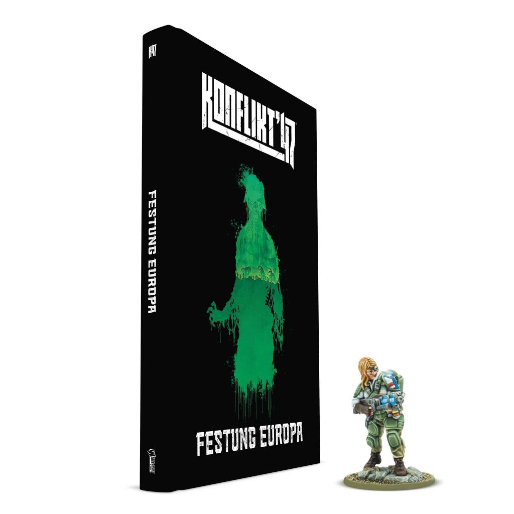 Konflikt ’47 Festung Europa – with free release miniature