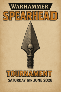 GamingFrome Spearhead 1 Day Tournament – saturday 6th june 2026