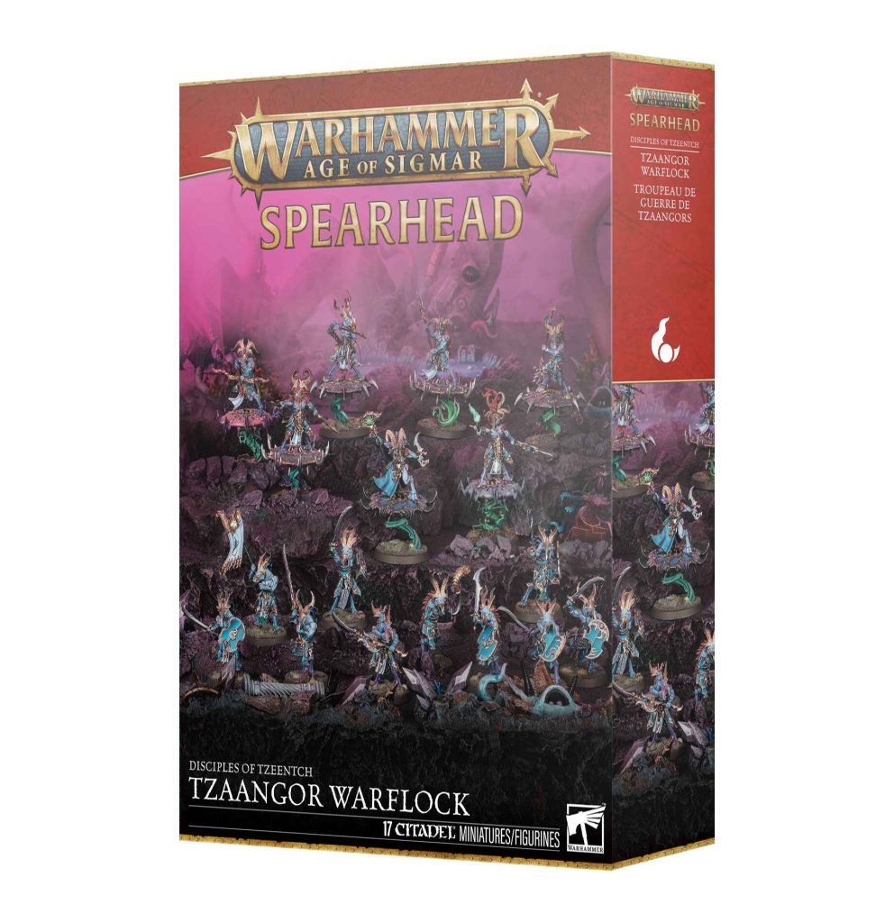 spearhead: disciples of tzeentch: tzaangor warflock