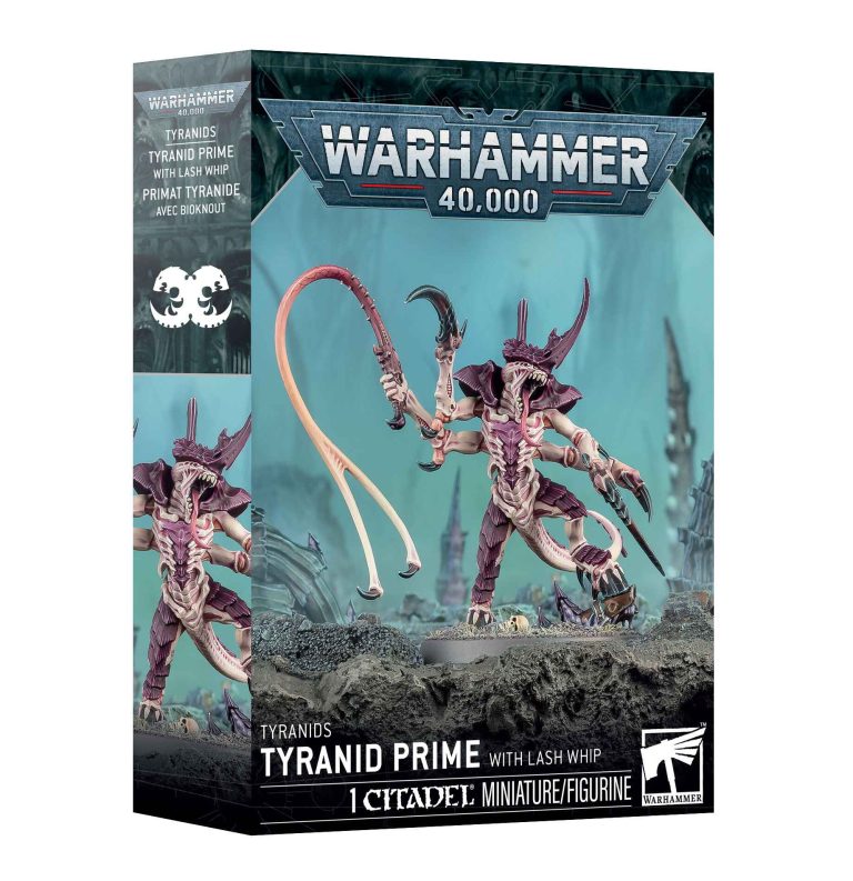 tyranids: tyranid prime with lash whip