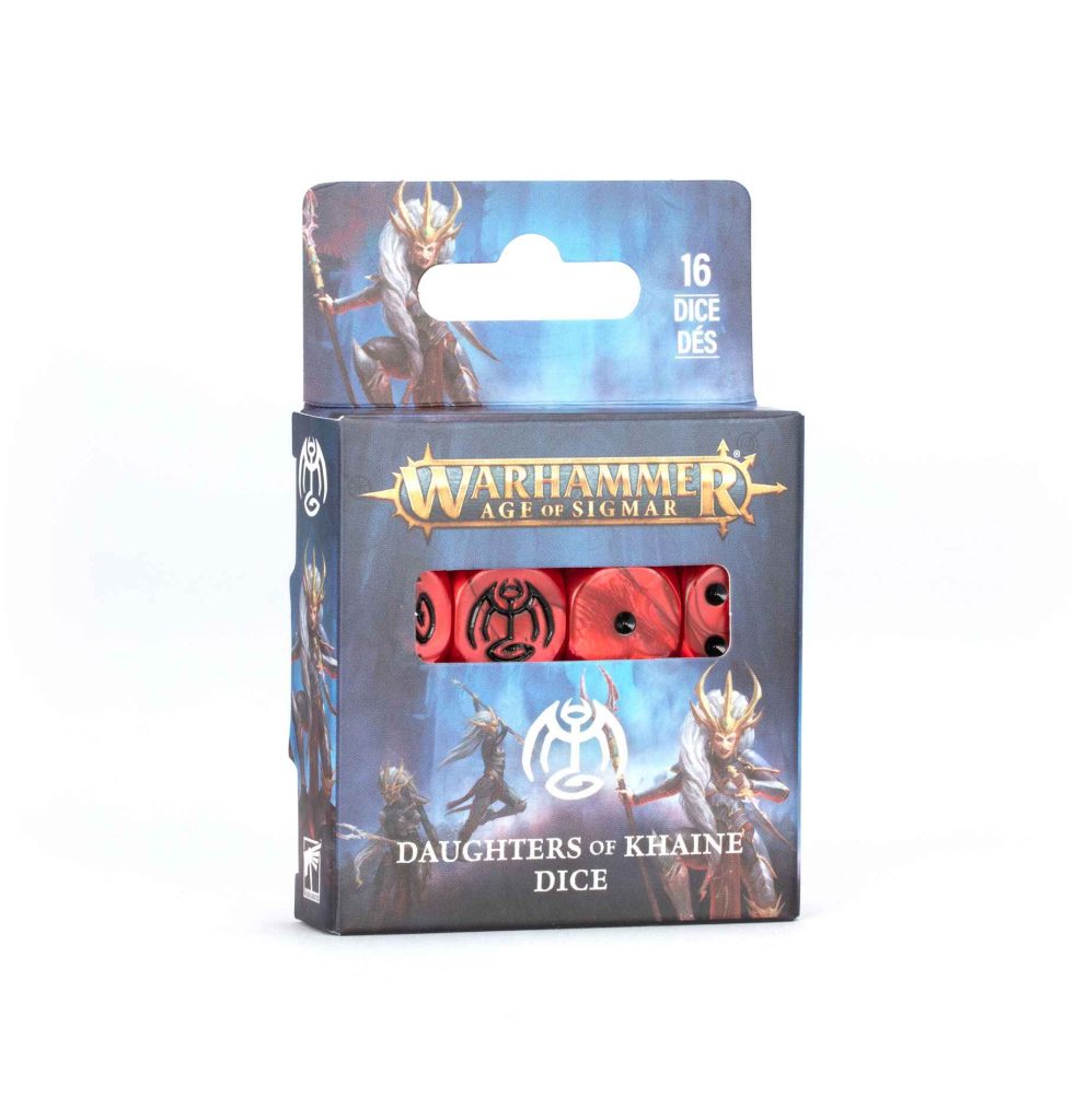 age of sigmar: daughters of khaine dice