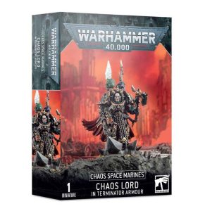 chaos space marines: sorcerer lord in terminator armour (d/o)