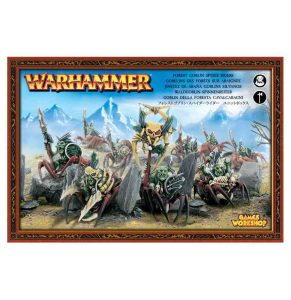 gloomspite gitz: spiderfang forest goblin spider riders (d/o)