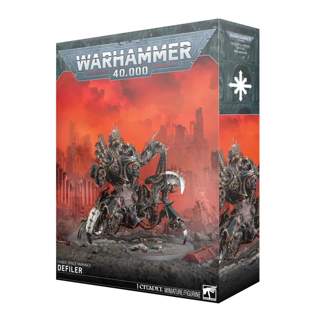 chaos space marines: defiler