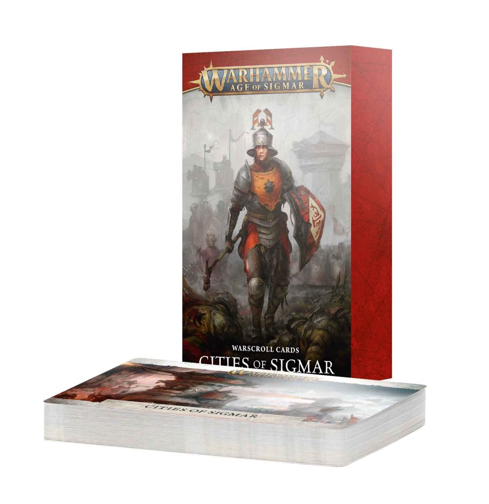 warscroll cards: cities of sigmar (english)