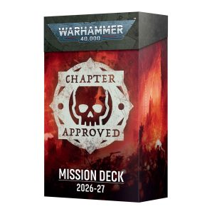 warhammer 40000: chapter approved mission deck 2026-2027 (english)