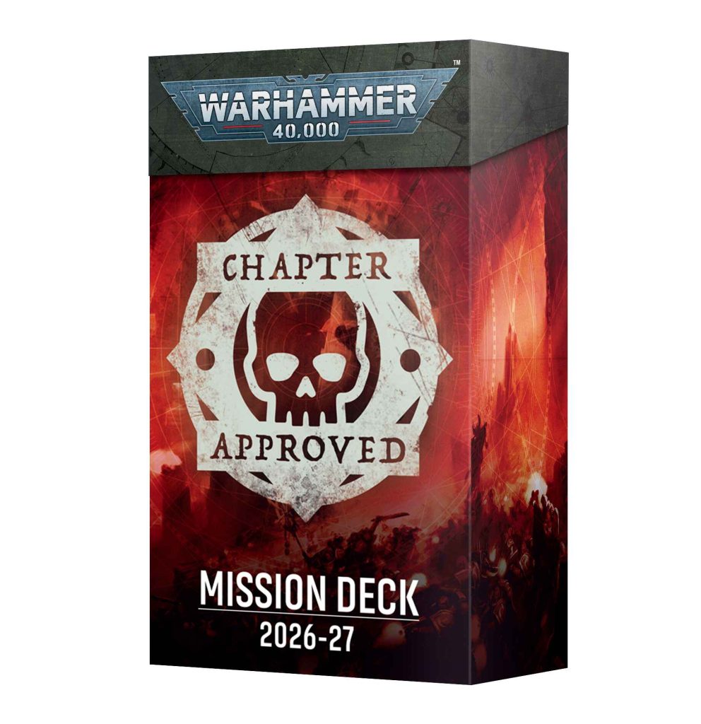 warhammer 40000: chapter approved mission deck 2026-2027 (english)