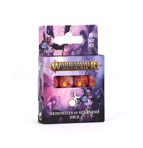 age of sigmar: hedonites of slaanesh dice (d/o)