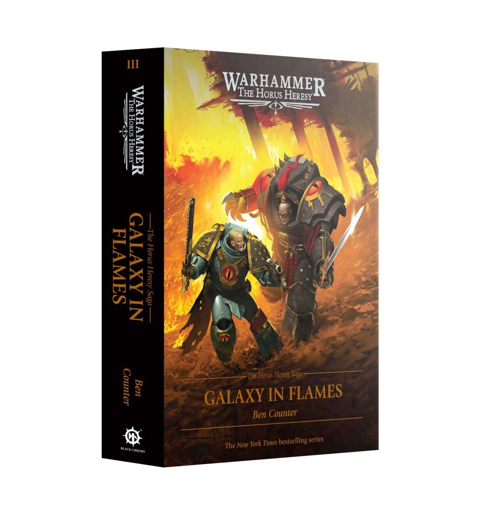 black library: the horus heresy saga: galaxy in flames (hb)