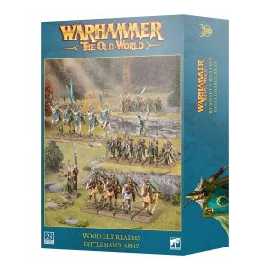 wood elf realms: battle march army