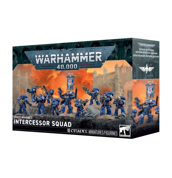 space marines: intercessor squad
