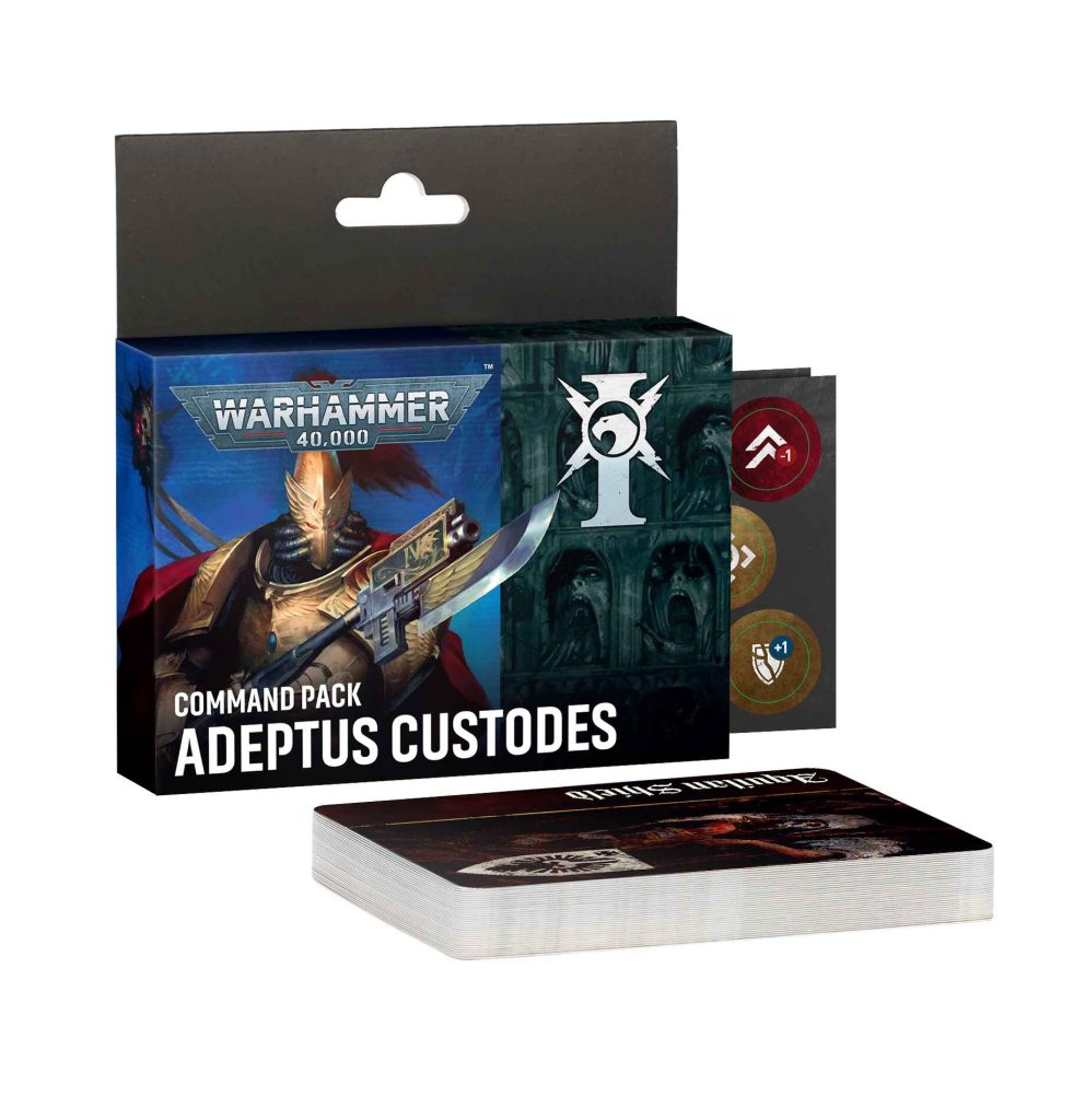 command pack: adeptus custodes (eng)